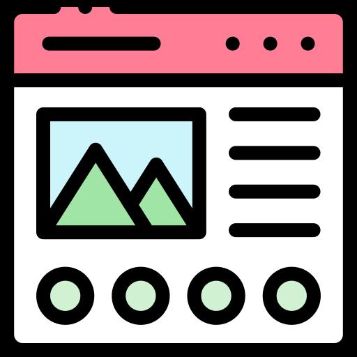 Landing Pages Icon