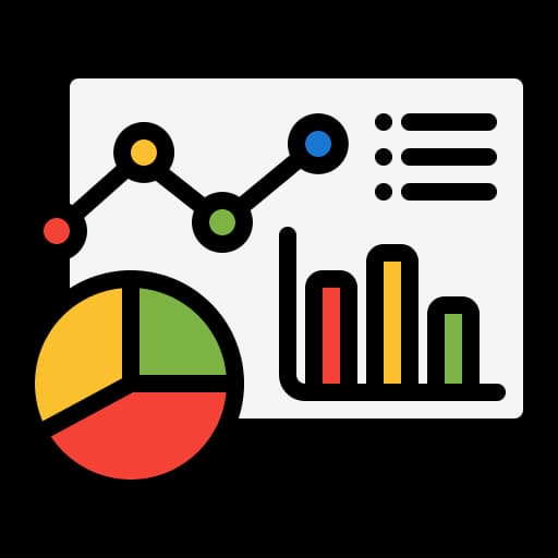 Data Tracking and Analytics Icon