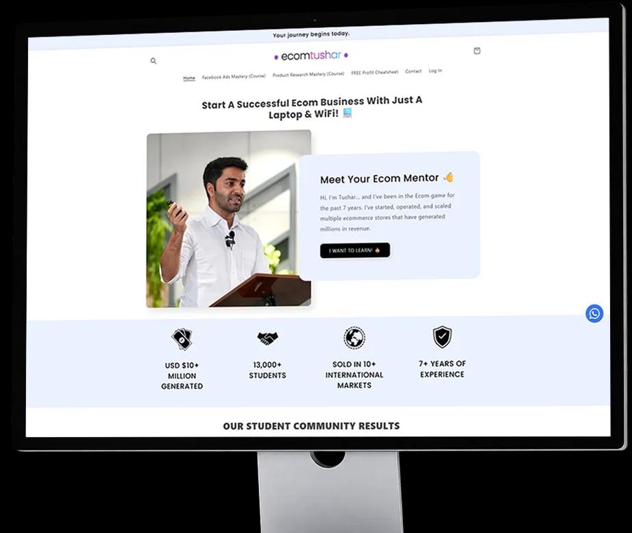 ECom Tushar case study