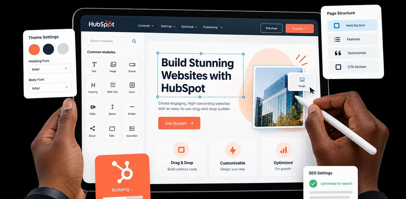 HubSpot Website With Ready-to-Use Themes