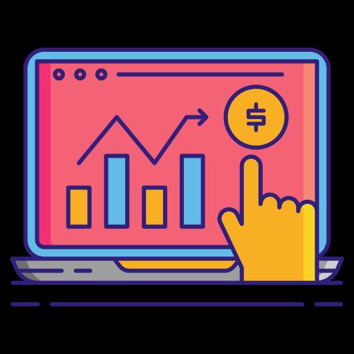 Tracking and Analytics Icon