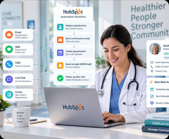 Automated healthcare marketing