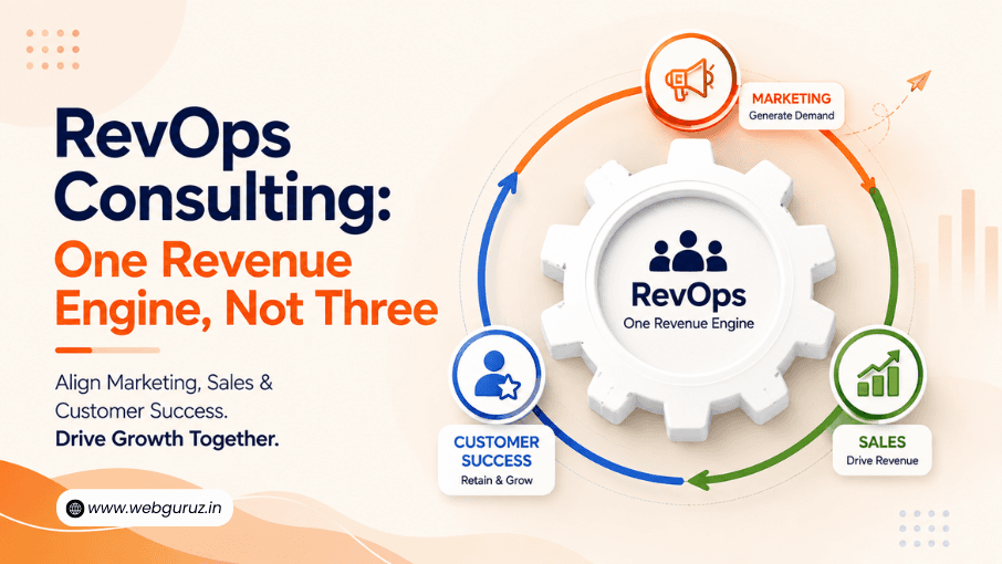 RevOps Consulting Services: Build One Revenue Engine Instead of Three Separate Teams
