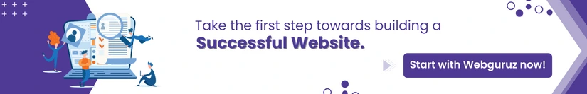 Take the first step towards building a successful website