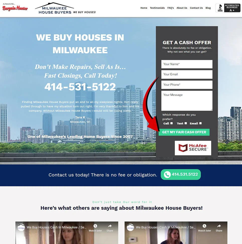 Milwaukee House Buyers