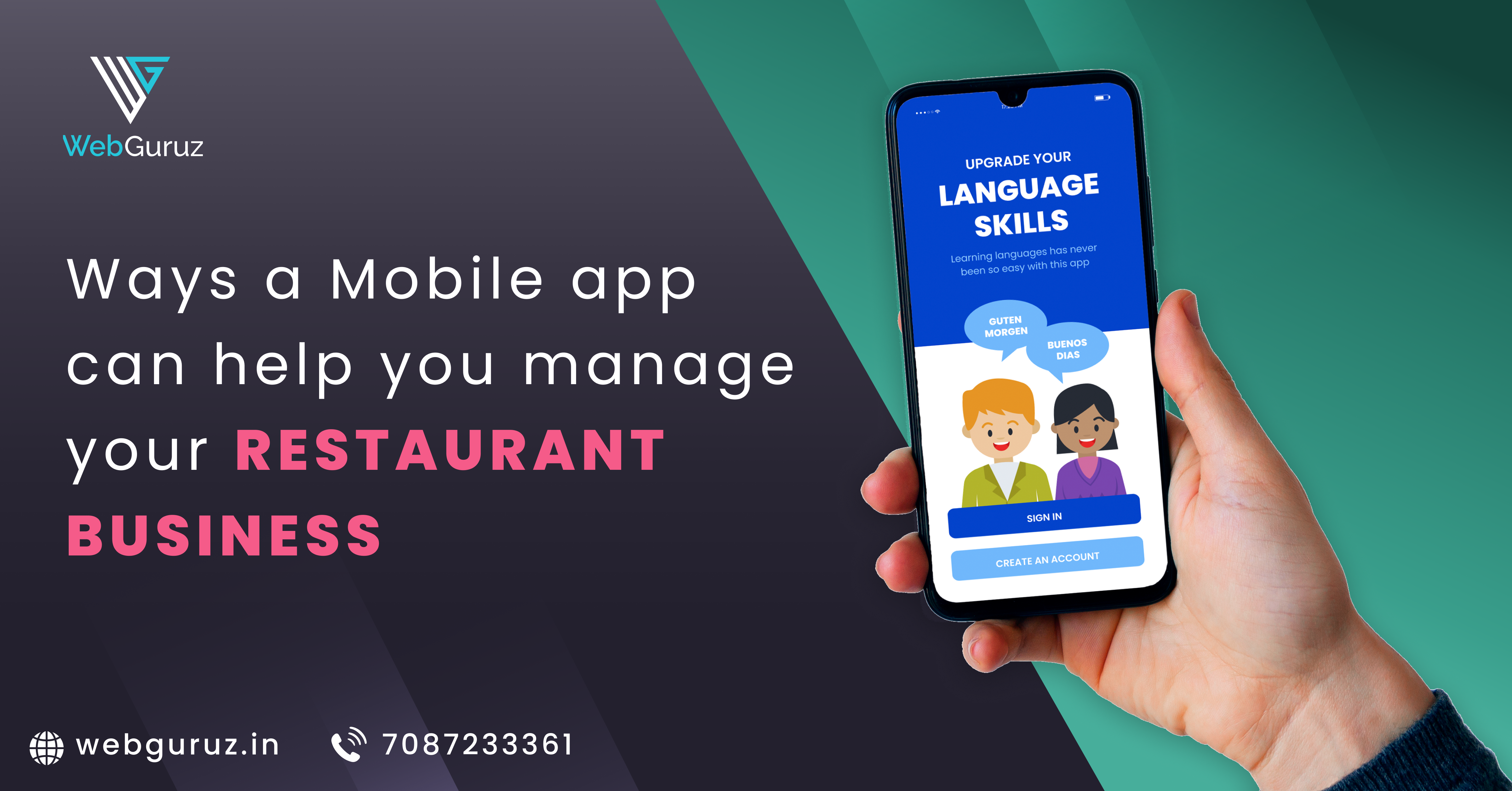 Ways a Mobile app can help you manage your restaurant business